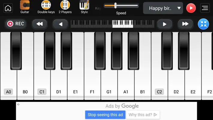 Learn Piano android App screenshot 0