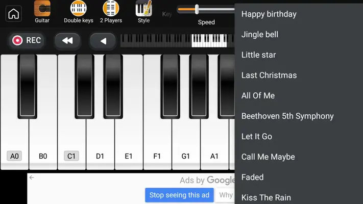 Learn Piano android App screenshot 1