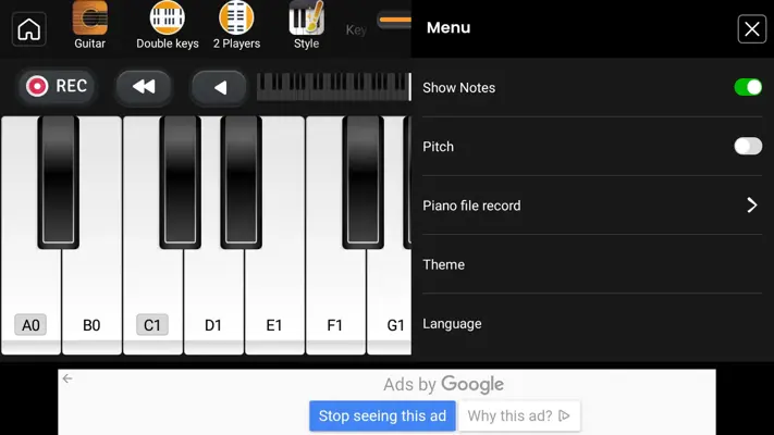 Learn Piano android App screenshot 4